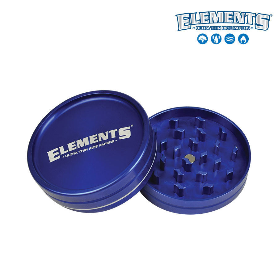 ELEMENTS GRINDER ALUMINUM LARGE SIZE - Trendies Smoke and Vape