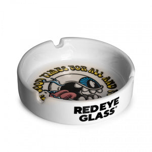 Red Eye Glass® 'Good Times' Ceramic Ashtray - Trendies Smoke and Vape