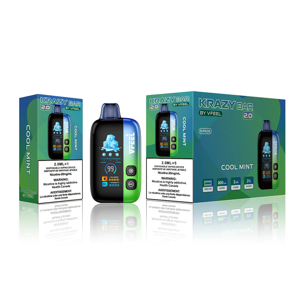 Krazy Bar 2.0 50K Rechargeable Disposable Vape Trendies Smoke and Vape Krazy Bar 2.0 50K Rechargeable Disposable Vape Trendies Smoke and Vape