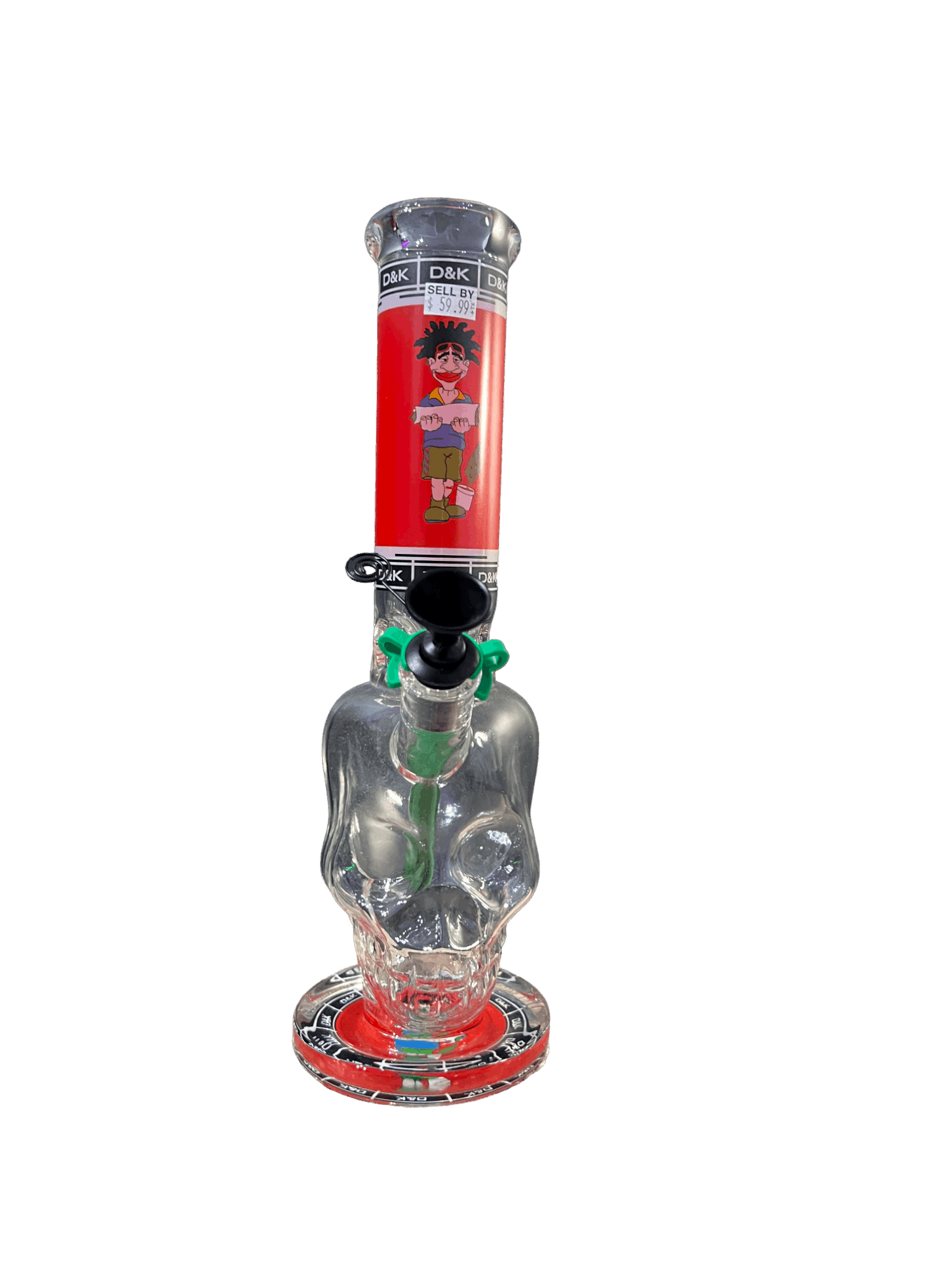 D&K Skull Large Bong