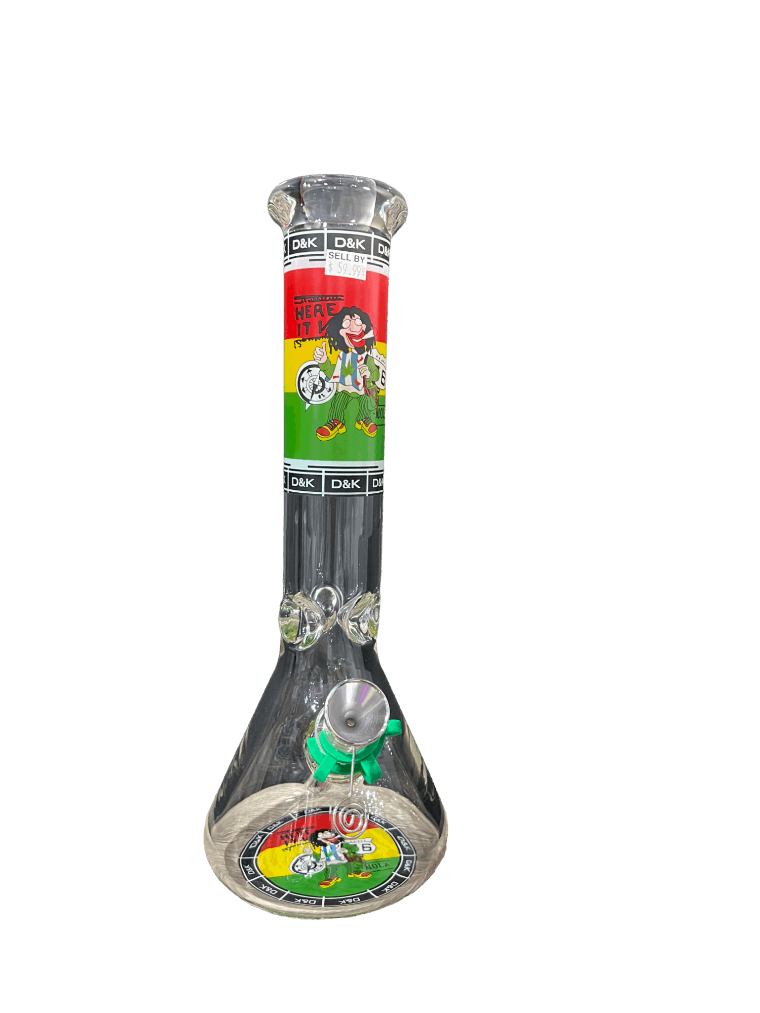 D&K Tricolour Large Bong