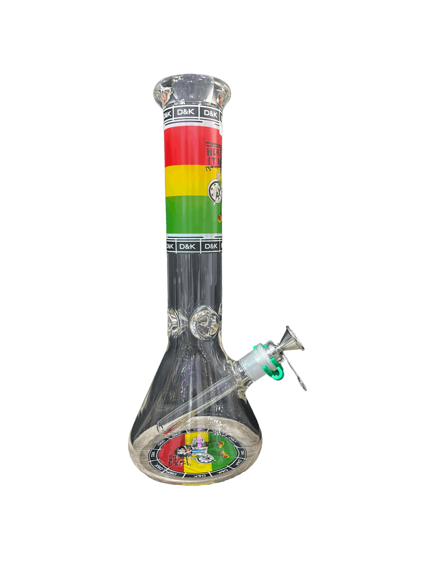 D&K Tricolour Large Bong