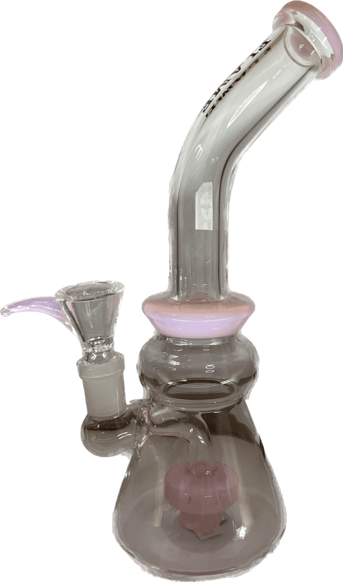 Flame Angled Medium Bongs