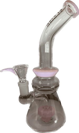 Flame Angled Medium Bongs