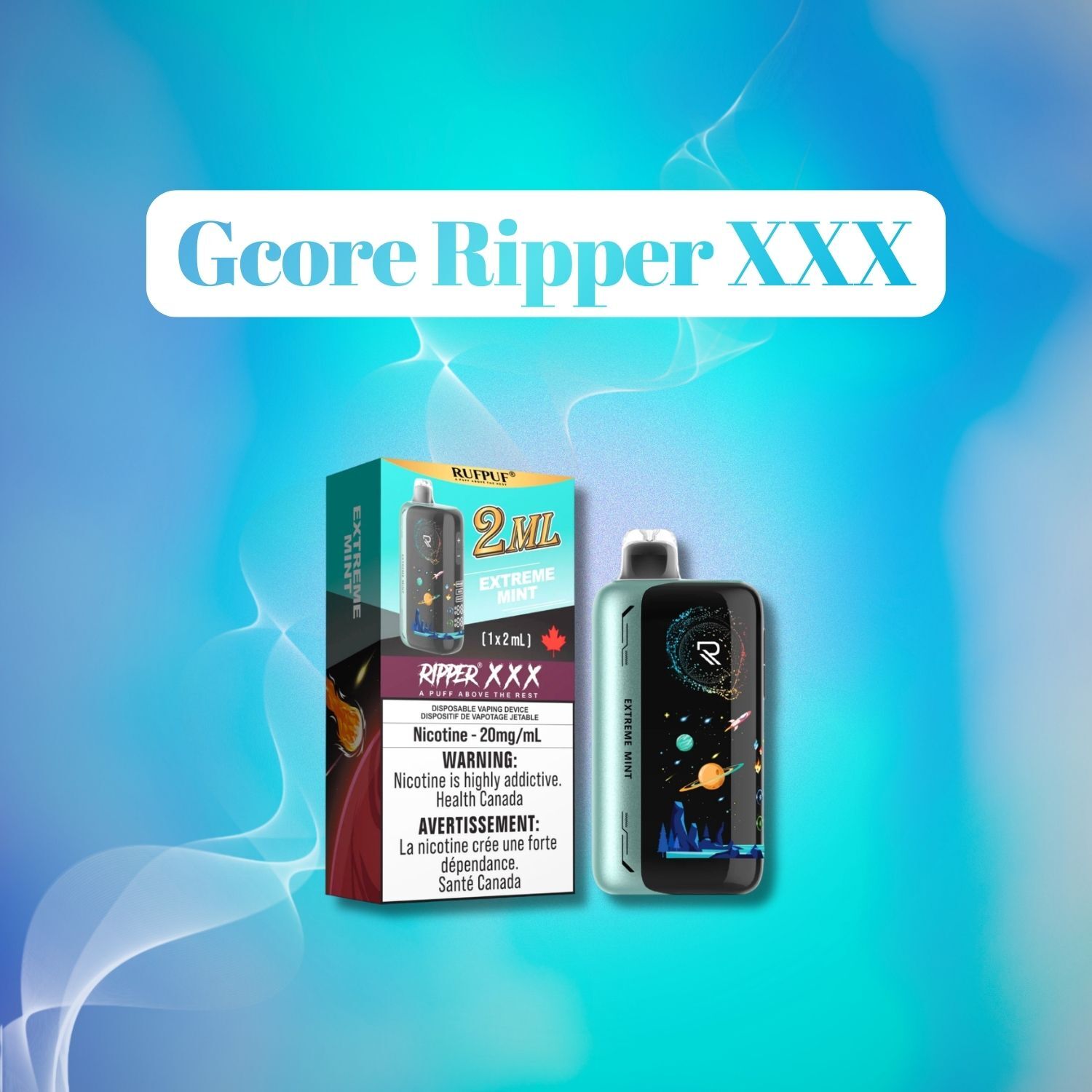 Gcore Ripper XXX 125k Trendies Smoke and Vape Gcore Ripper XXX 125k Trendies Smoke and Vape