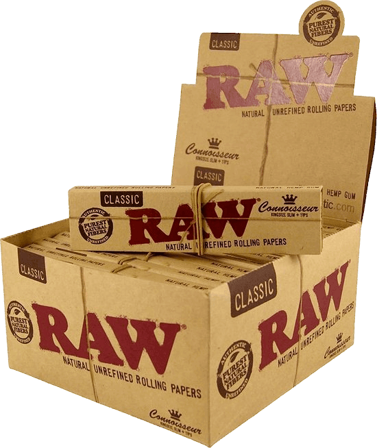 Raw Classic Slim with Tips - King Size