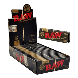 Raw Classic Black - 1¼ Size Rolling Papers