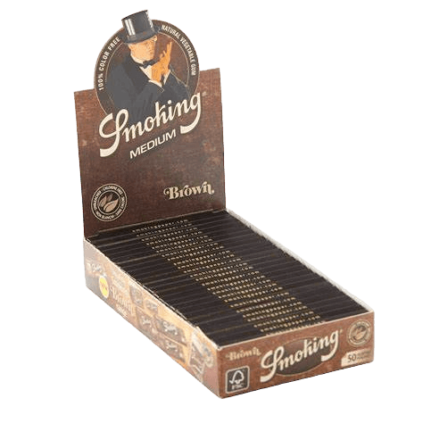 Smoking Brown Rolling Papers - Trendies Smoke and Vape