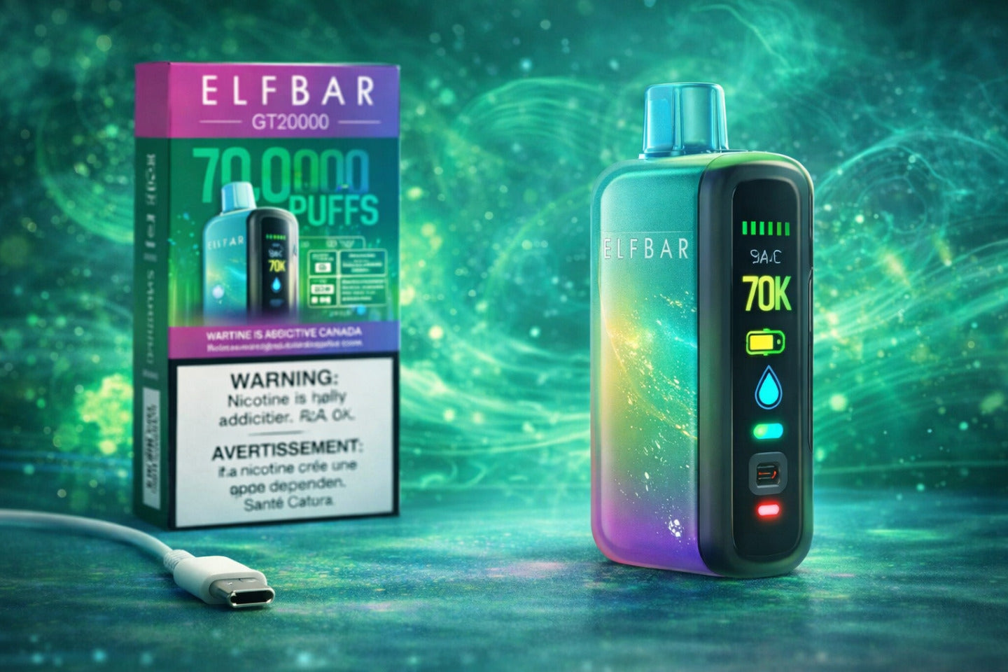Elfbar 70k: A High-Capacity Disposable Vape for Canadian Consumers