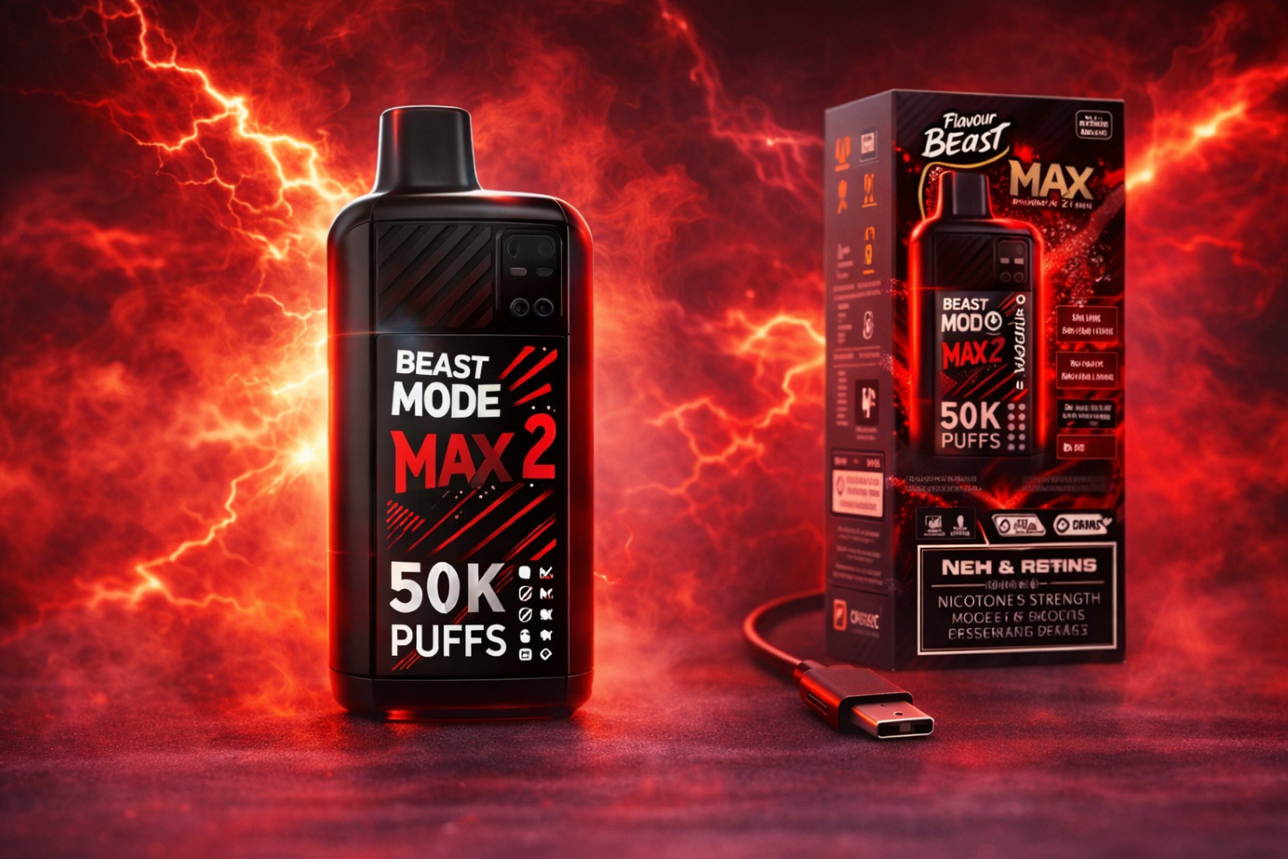 Flabour Beast 50K Max 2 Disposable Vape: A Long-Lasting Option for Canadian Vapers