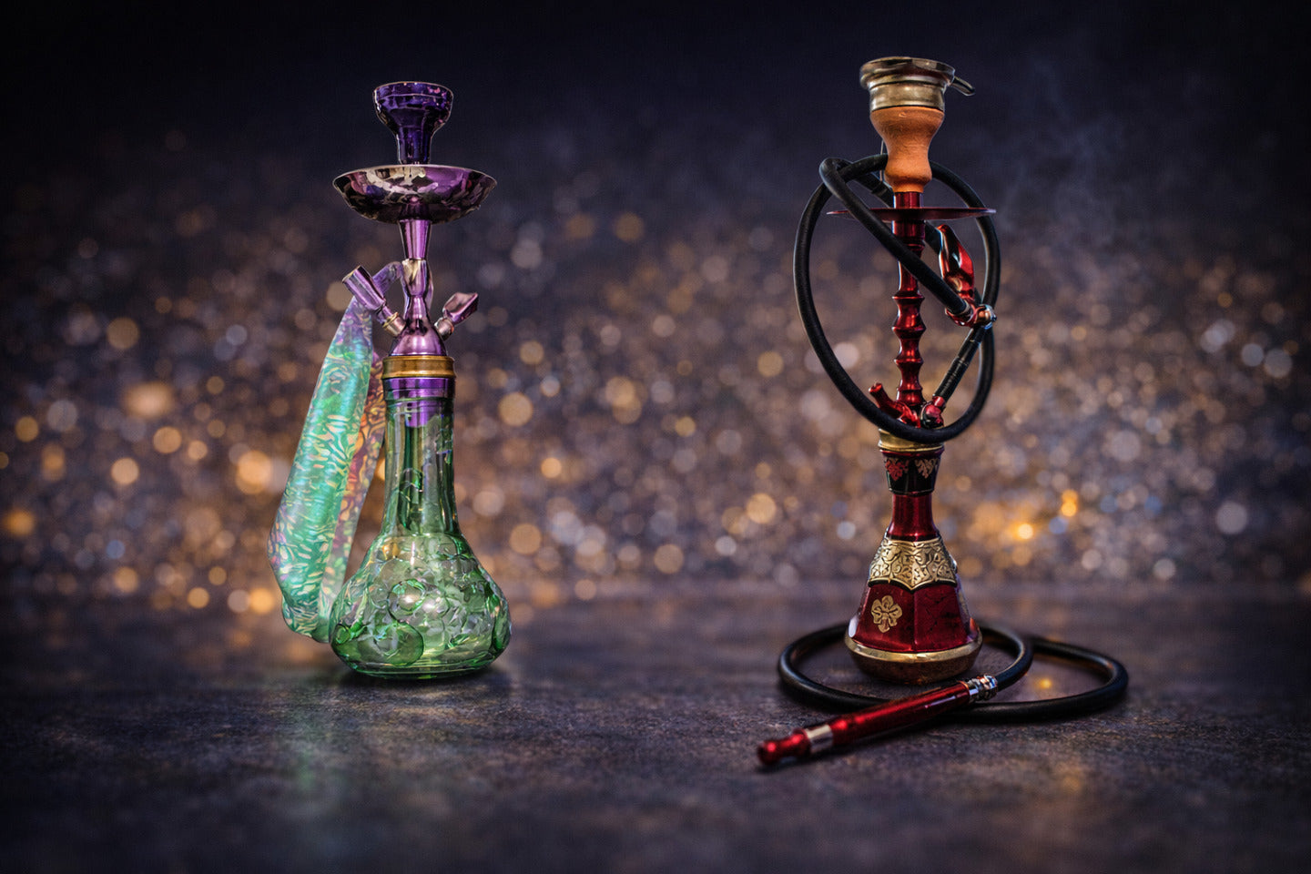 Golden Mazaya Hookahs: Premium Design Meets Reliable Performance