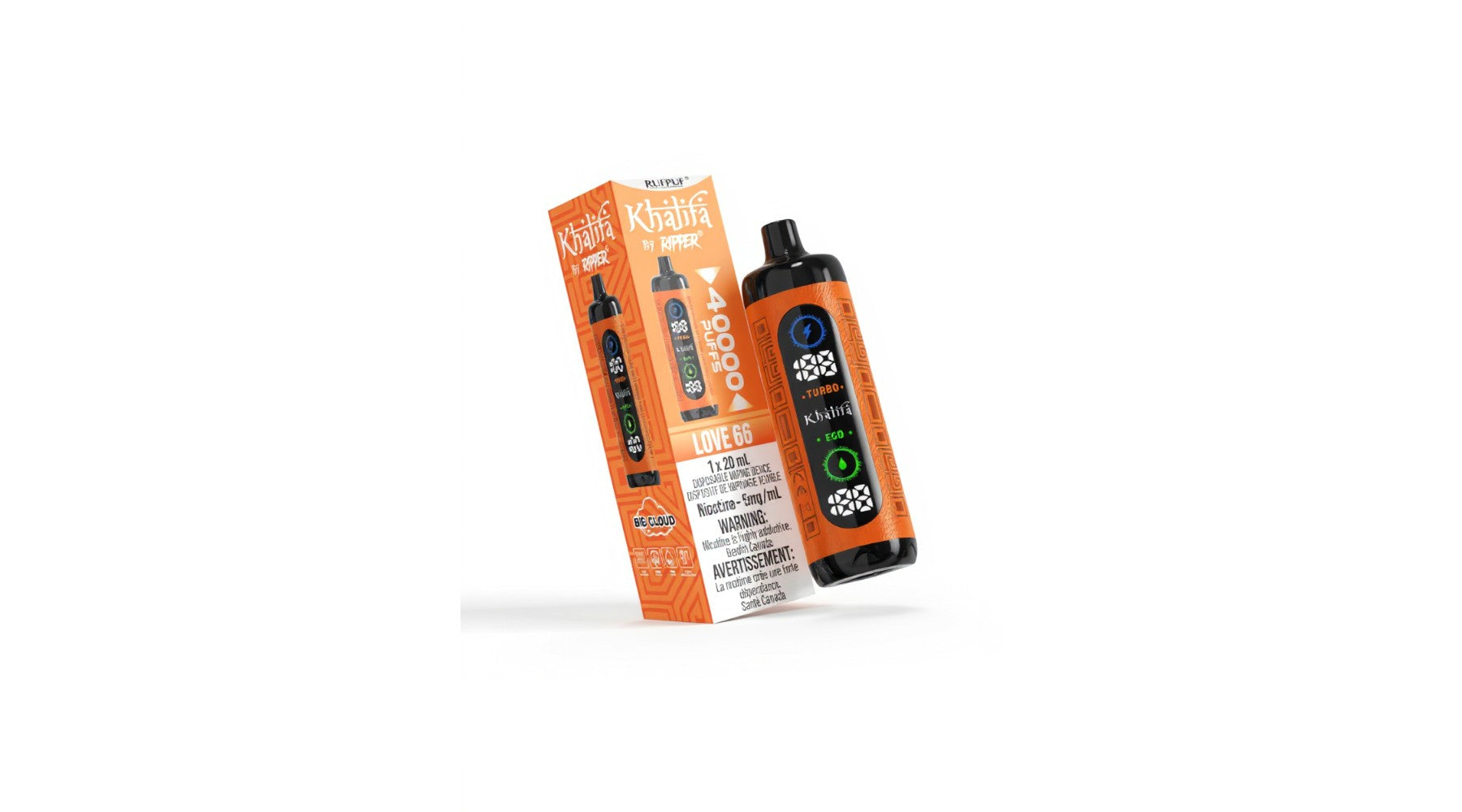 Low Nicotine Vape: Khalifa Bar by Ripper
