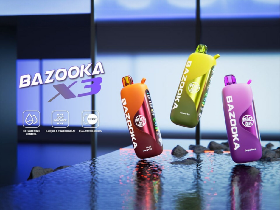 Bazooka X3 – Up to 80,000 Puffs