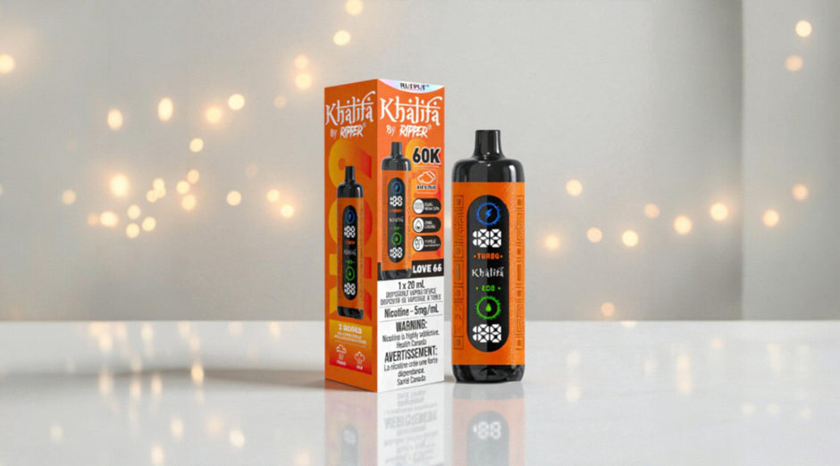 Khalifa Bar 60K by Ripper: A Premium Hookah Shisha-Style Disposable Vape