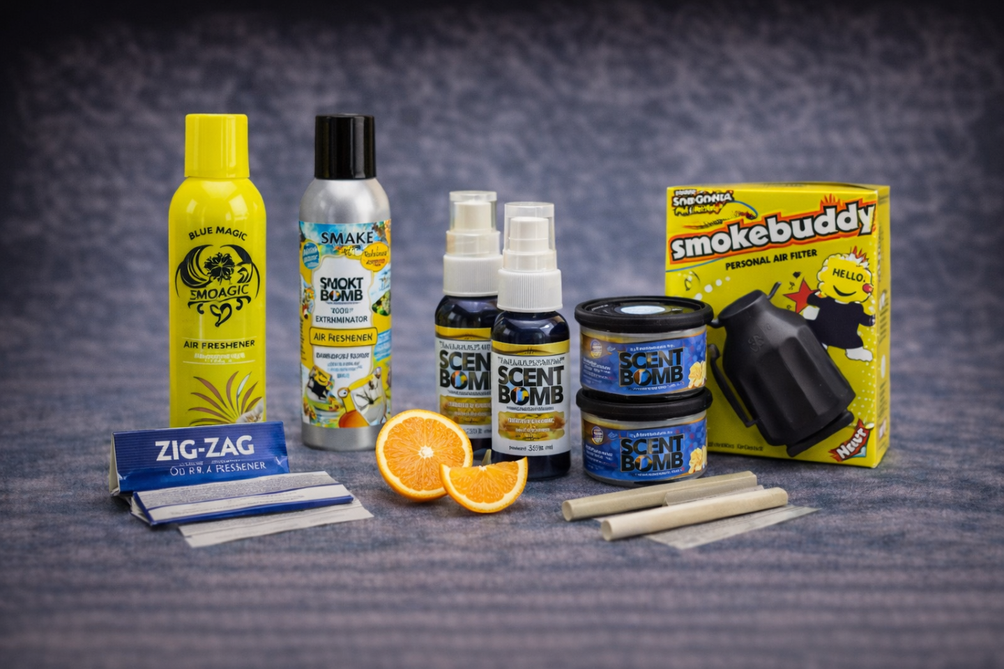 Premium air fresheners for home and car with long-lasting fragrance and odor control