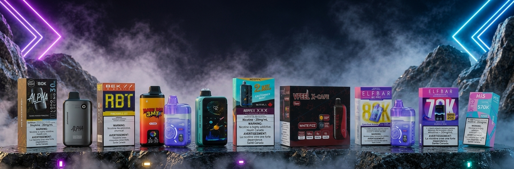 High puff vapes ( > 50k)