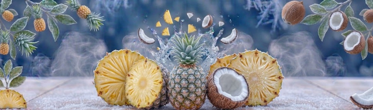 Pineapple Coconut Ice