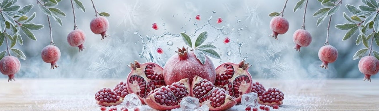Pomegranate Ice Flavoured Vapes and E-Juice