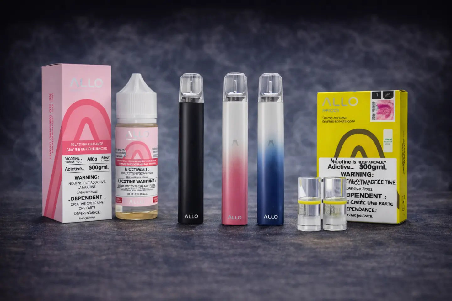 Allo Kit pod system vape device with sleek compact design for smooth everyday vaping