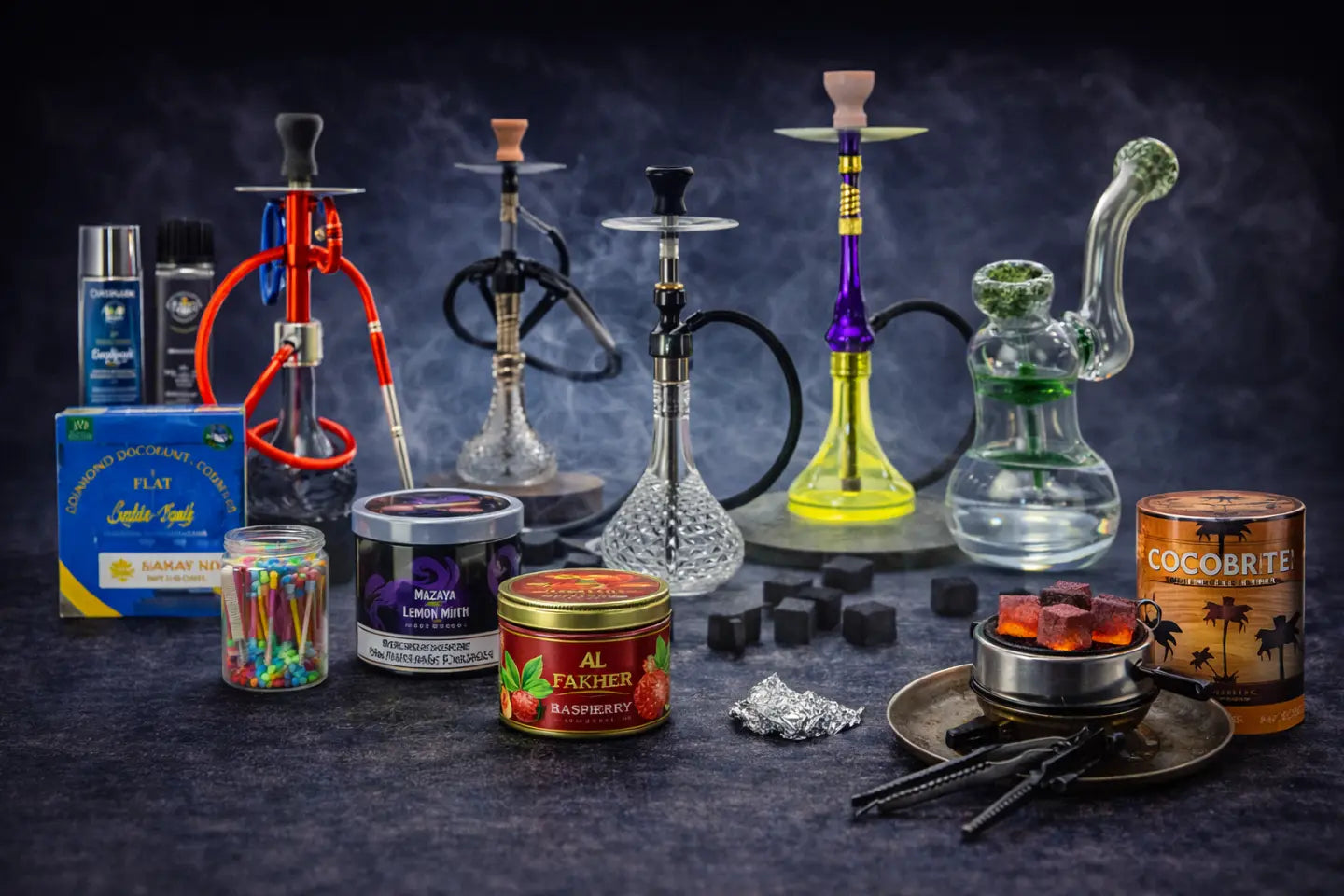 Premium hookah pipe for smooth shisha sessions at home or lounge