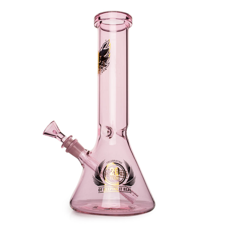 12" 20th Anniversary Beaker Base Water Pipe - Trendies Smoke and Vape