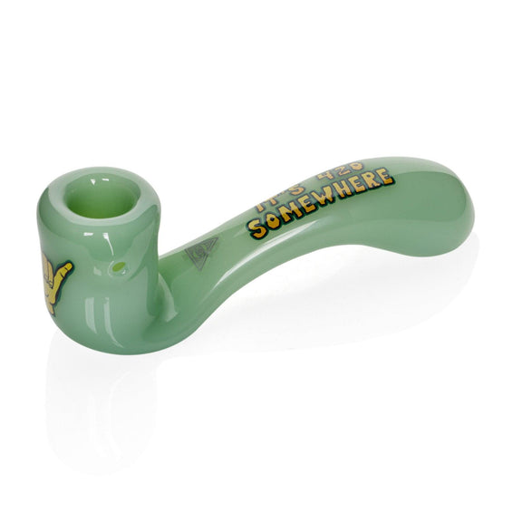 It's 420 Somewhere Sherlock Hand Pipe - Trendies Smoke and Vape