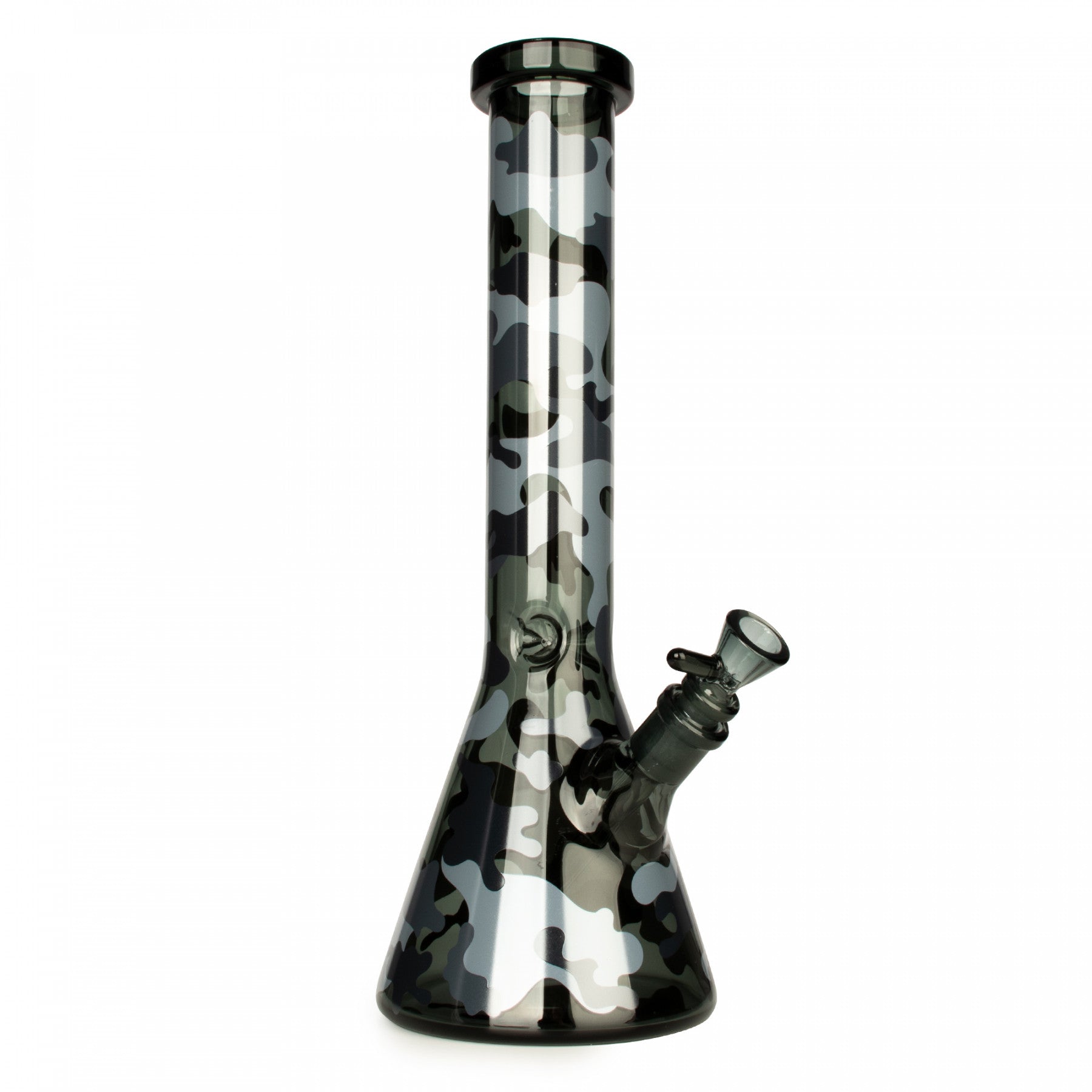 15" Camouflage Beaker Base Water Pipe