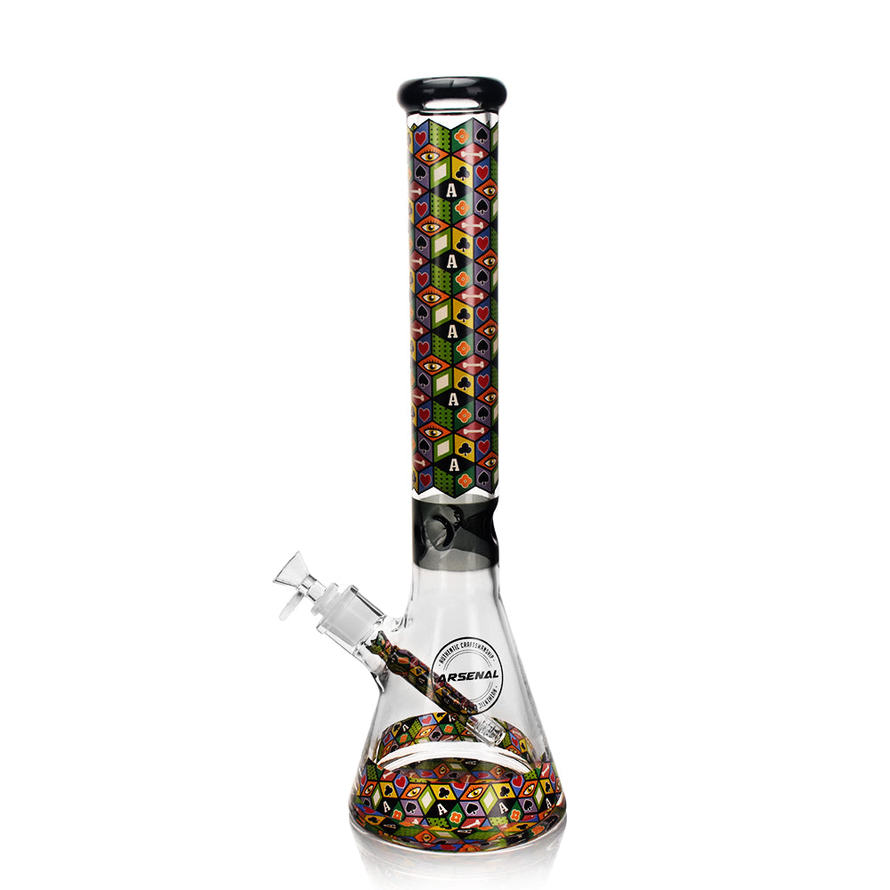 17" Royal Deck Glass Bong