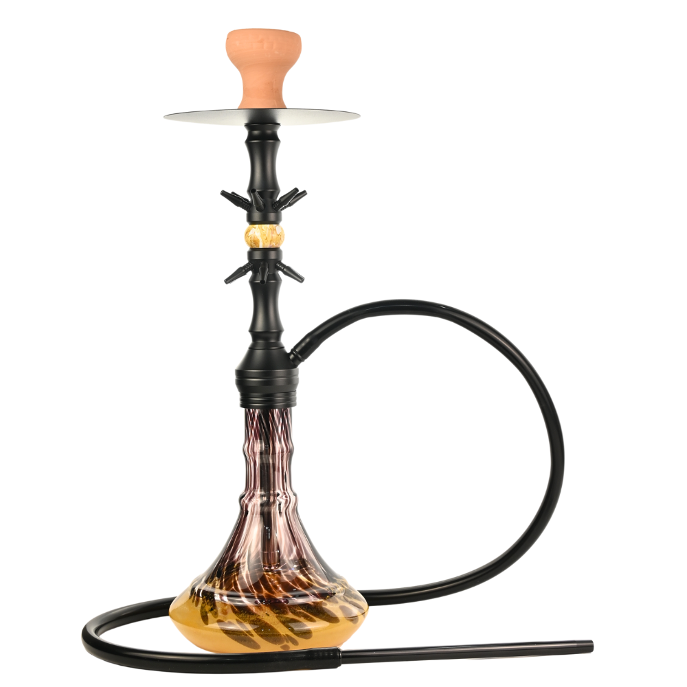 18.5" Arsenal Obsidian Spike Orb Hookah