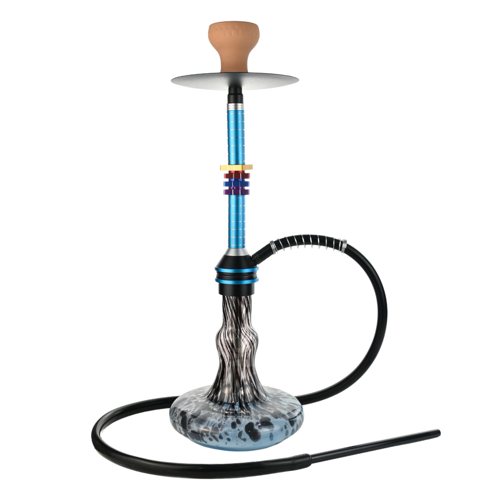 19" Arsenal Prism Cube Spotted Hookah