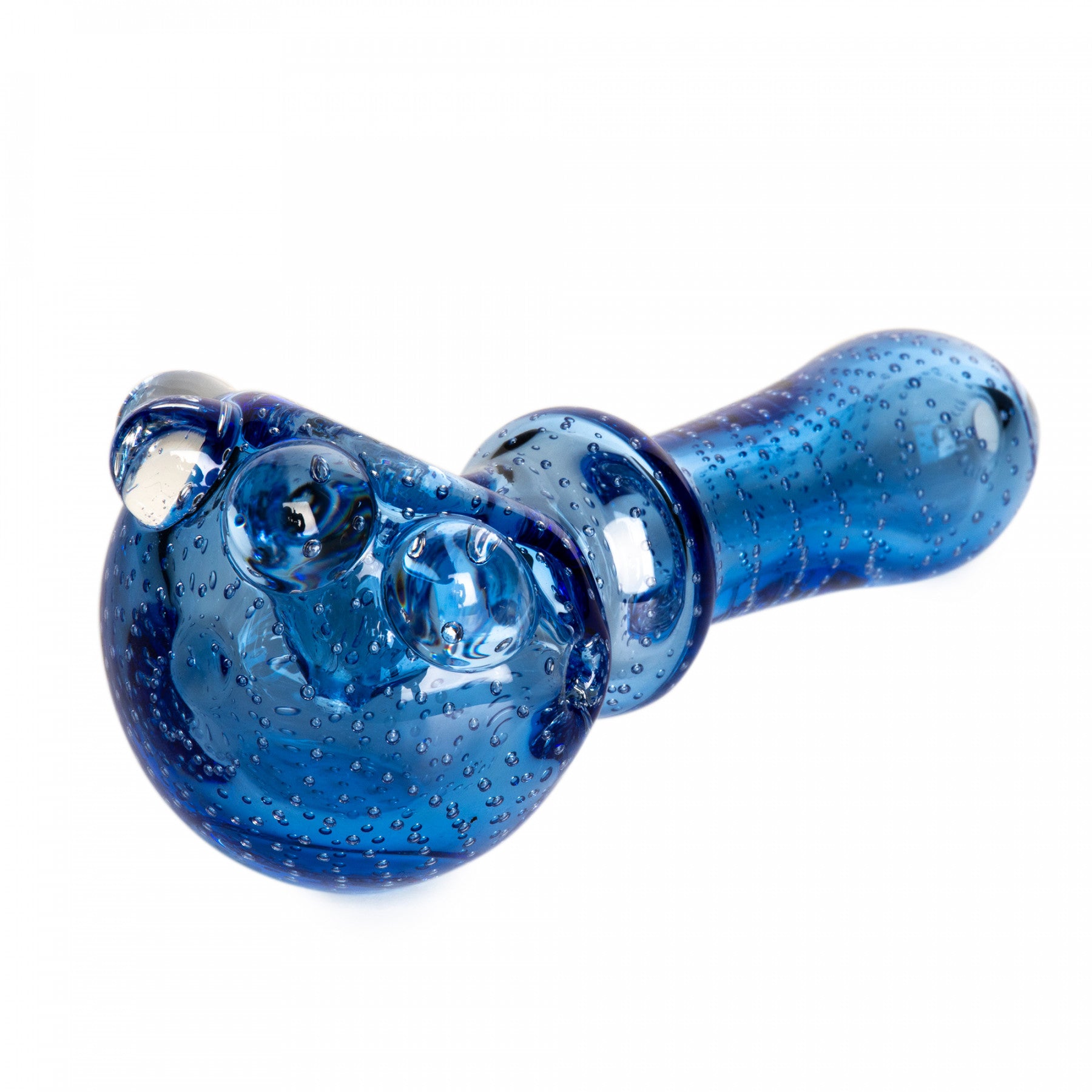 4" Full Colour Bubble Tech Spoon Hand Pipe - Trendies Smoke and Vape