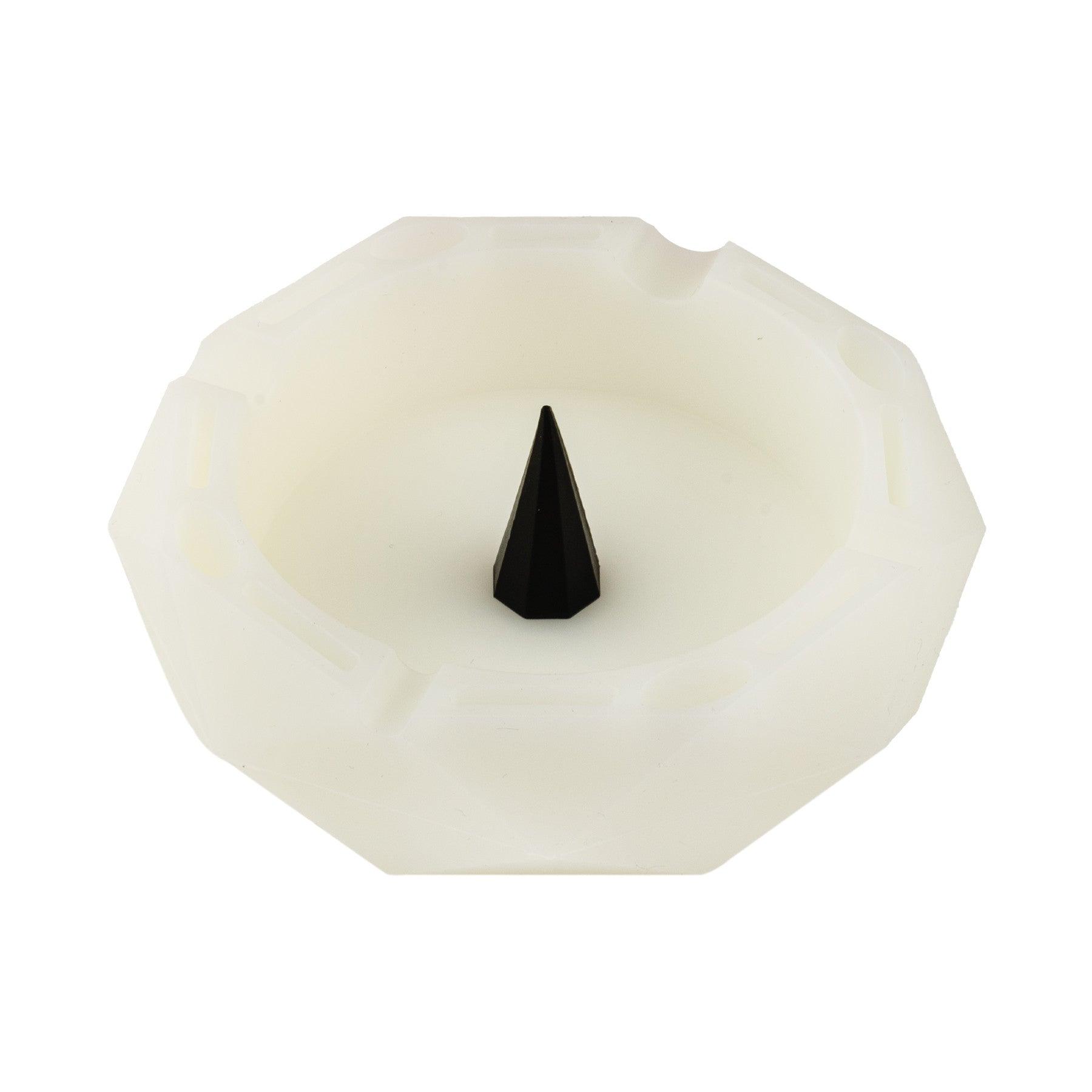 5" Round Ashtray Glow-in-the-Dark - Trendies Smoke and Vape
