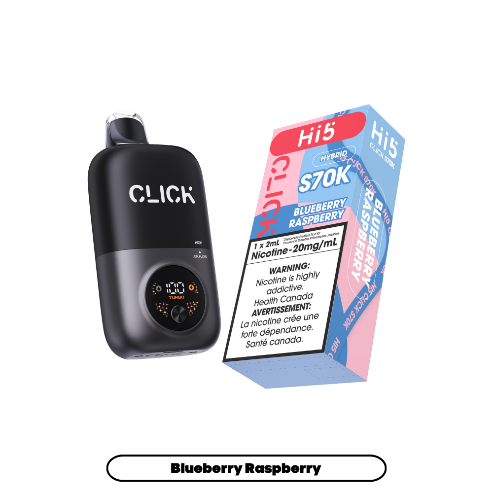 Hi 5 Click Hybrid 70k  Trendies Smoke and Vape