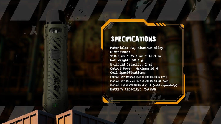 Caliburn Tenet - Trendies Smoke and Vape