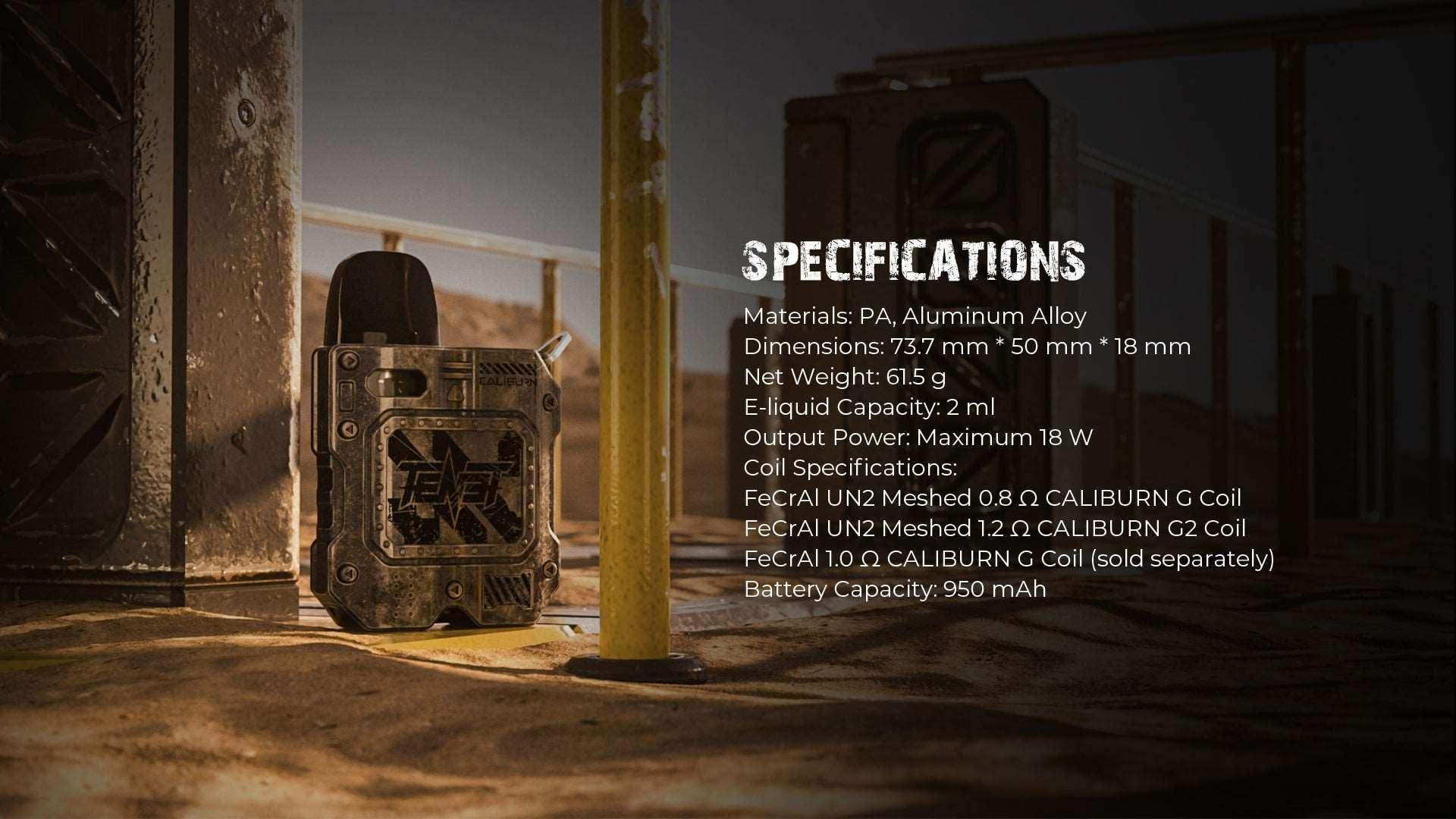 Caliburn Tenet Koko
