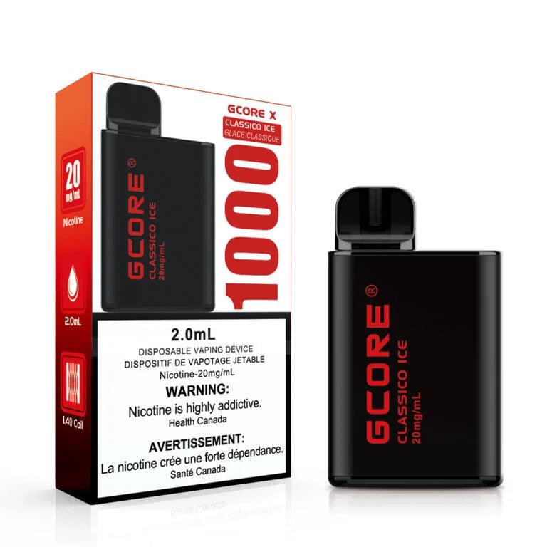 G Core 1000 Disposable Vape Trendies Smoke and Vape G Core 1000 Disposable Vape Trendies Smoke and Vape
