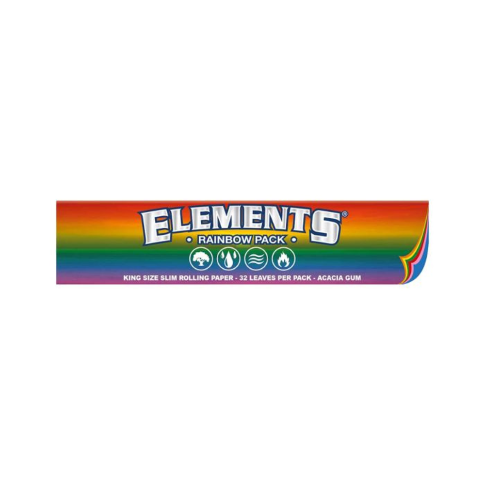 Elements Rainbow King Size Slim Rolling Papers