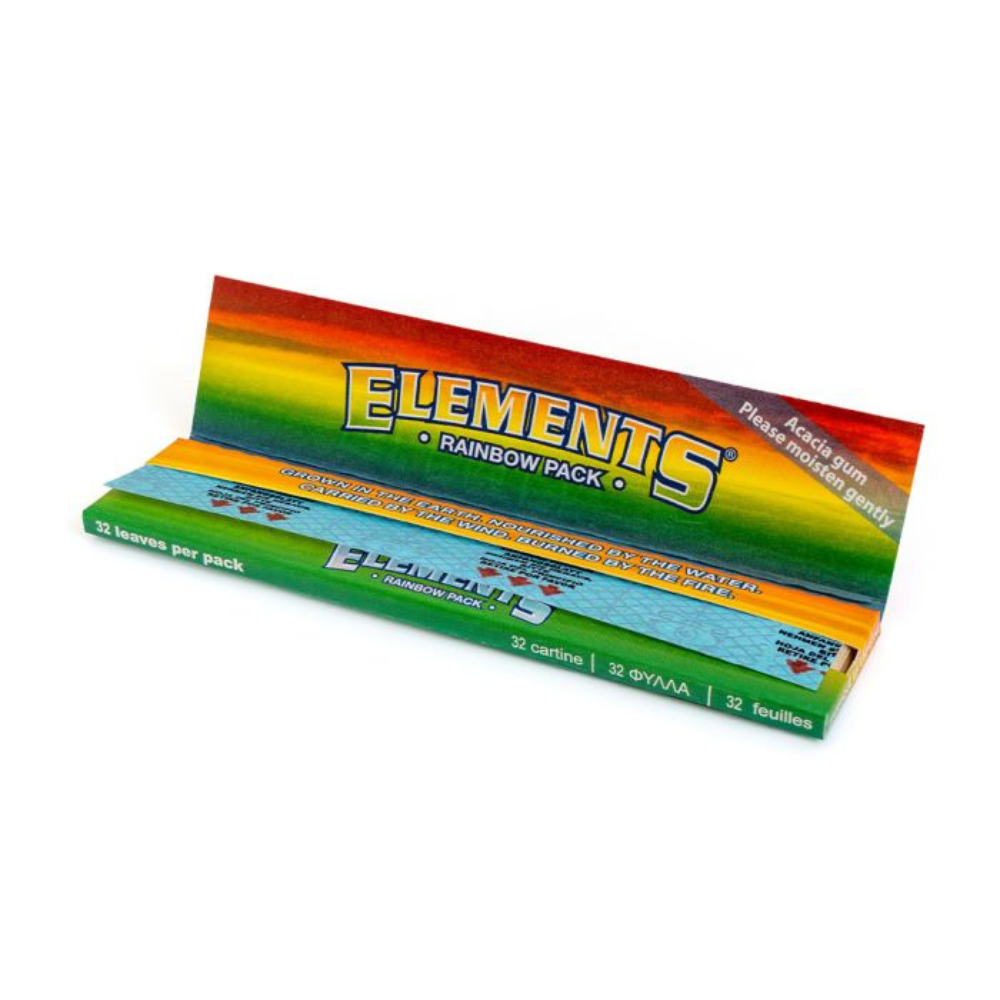 Elements Rainbow King Size Slim Rolling Papers