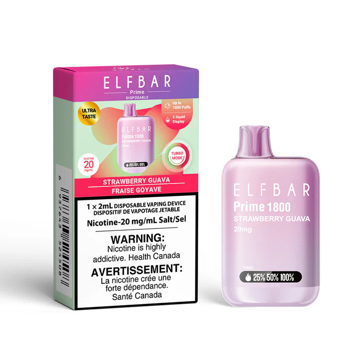 Elfbar Prime 1800 Disposable Vape  Trendies Smoke and Vape