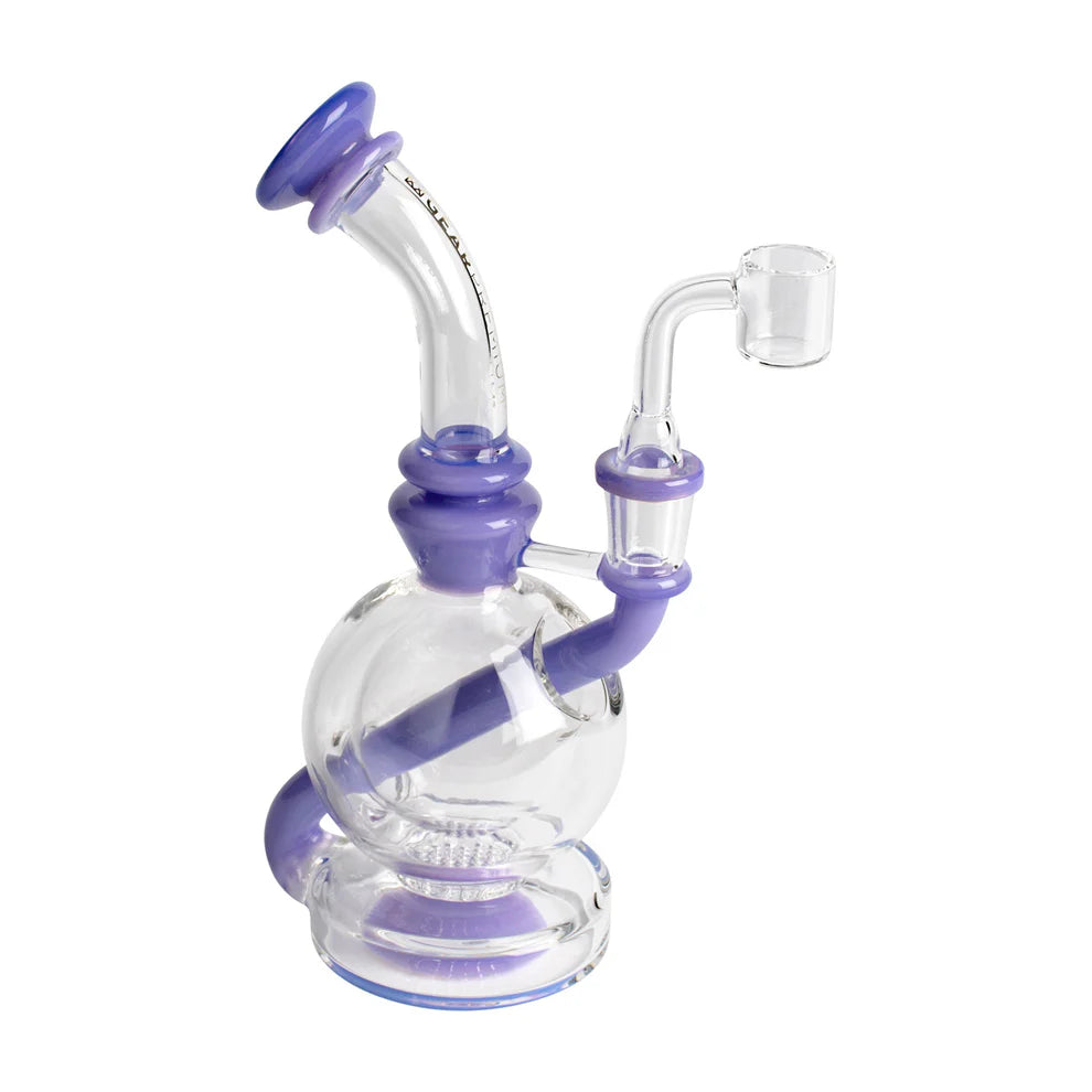 8" Nucleus Concentrate Bubbler Purple Slyme