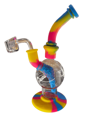 Silicon Bong with Silicon Perc - Trendies Smoke and Vape