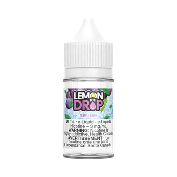 Lemon Ice Drop e-liquid bottle on a white background
