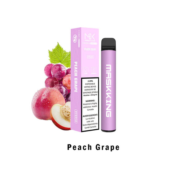 A product image showing a disposable vape with its packaging and a mint leaf nearby, indicating the flavor 'Cool Mint'.