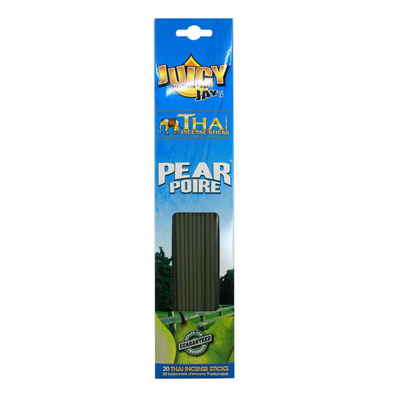 Packaged product with 'Juicy Jay' branding on a white background