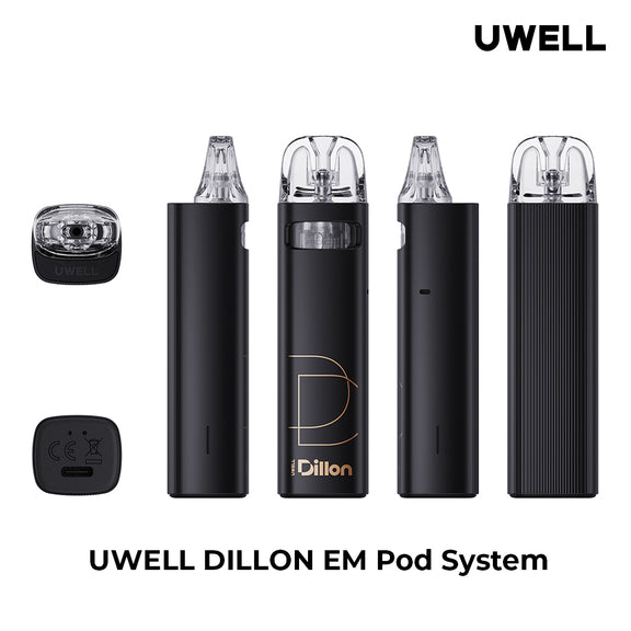 Caliburn Dillon EM Open Pod Kit 2mL - Trendies Smoke and Vape