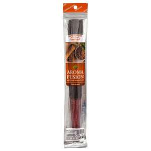 Aroma Fusion sandalwood incense sticks in packaging on a white background