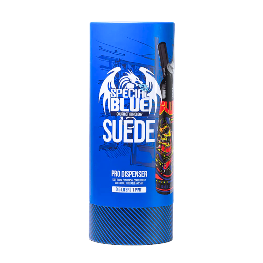 Special Blue Gourmet Mixology Cyber Punk Suede 1 Pint Pro Dispenser