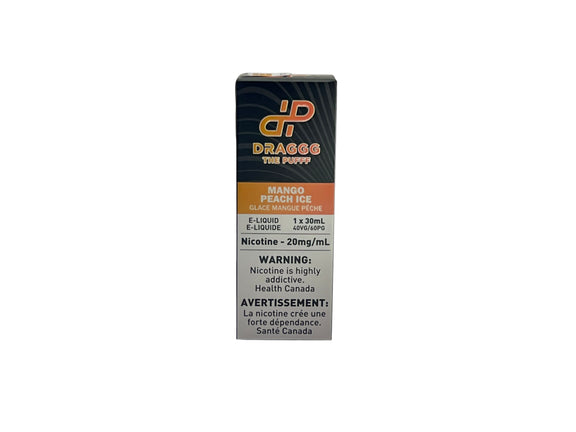 Draggo The Puppy vape juice packaging on a white background