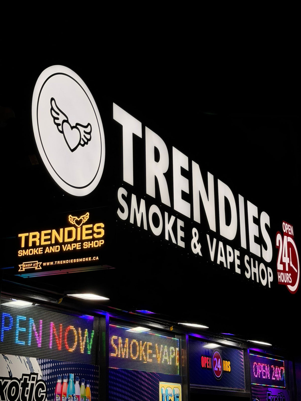 Trendies Smoke and Vape store in Vancouver