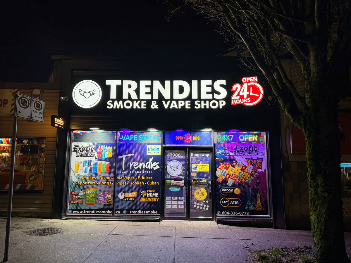 Trendies Smoke and Vape store in Vancouver